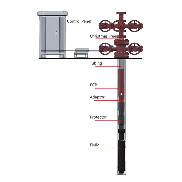 ESPCP (Electrical Submersible Progressing Cavity Pump) System